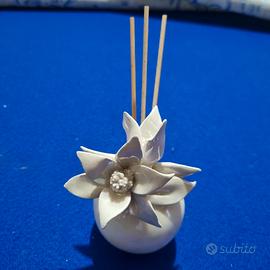 profumatore ceramica di capodimonte made in italy 