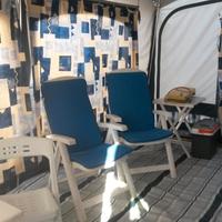 Veranda camper roulotte autoportante