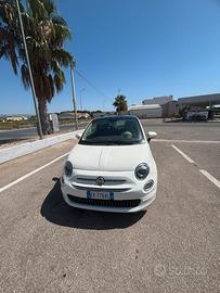 Fiat 500 bianca