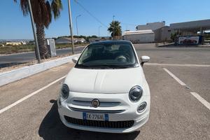 Fiat 500 bianca