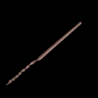 Paletto con punta a trapano elicoidale in metallo