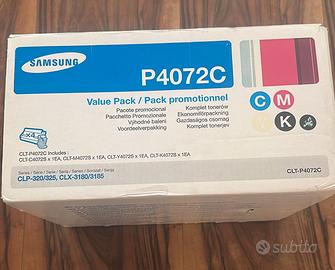Set Toner Originali Samsung CLT-P4072C x - 4 Cart