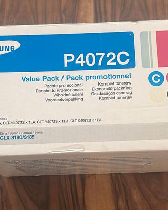 Set Toner Originali Samsung CLT-P4072C x - 4 Cart
