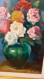 Due quadri a olio su tela