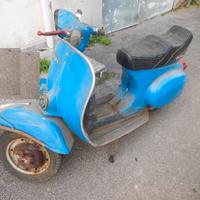 TELAIO MOTORE VESPA 50 FARO TONDO L N R SELLA YANK