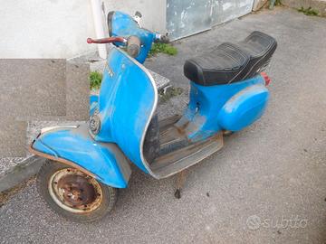 TELAIO MOTORE VESPA 50 FARO TONDO L N R SELLA YANK