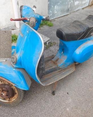 TELAIO MOTORE VESPA 50 FARO TONDO L N R SELLA YANK