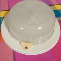 Plafoniera rotonda in vetro 