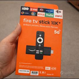 fire tv stick 10k+ 5G nuovo e sigillato