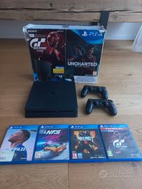 Ps4 slim 1Tb + 2 controller originali
