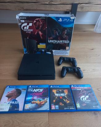 Ps4 slim 1Tb + 2 controller originali