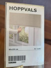 2 tende a nido d'ape IKEA HOPPVALS 80X155 – NUOVE