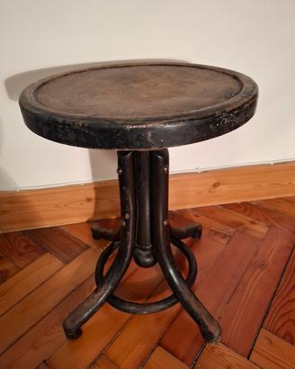Sgabello da pianoforte Thonet vintage 