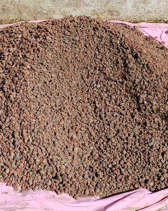 lapillo vulcanico rosso