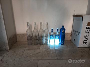 Bottiglie vuote,per collezione o per fare lampade 