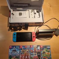 Nintendo switch, giochi e accessori