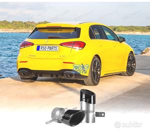 TERMINALI SCARICO MERCEDES W177 18- LOOK A35 AMG N