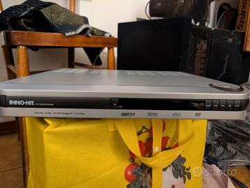 lettore DVD divx + impianto audio 