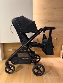 Passeggino Stokke + ovetto Cybex nero
