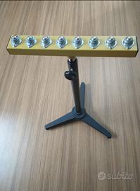 Supporto a rulli telescopico per carichi(70-122cm)