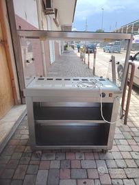 Vetrina per servizio caldo