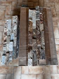 Pietra naturale Quarzite Rossa per rivestimento