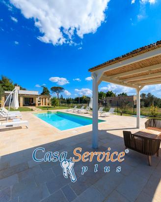 Matino – Villa indipendente con piscina e giardino