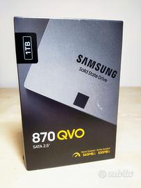 SSD SAMSUNG 870 QVO 1000GB 1TB SATA 3