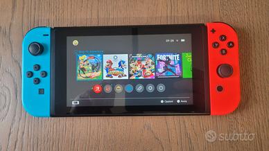 Nintendo Switch - Blu/Rosso Neon