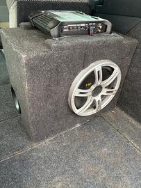 Subwoofer hz hertz amplificatore