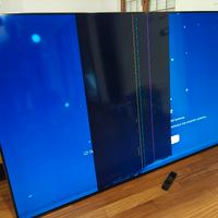 TV Samsung 75" - Pannello LCD Danneggiato