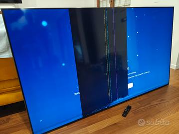 TV Samsung 75" - Pannello LCD Danneggiato