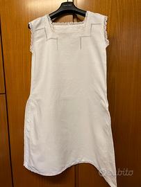 CAMICIE DA NOTTE -VINTAGE-IN LINO GREZZO-OVER SIZE