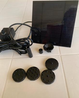 Pompa solare giardino