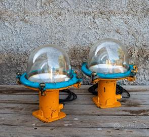 Lampade industriali anni 30