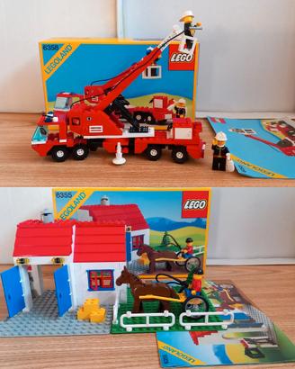 Lotto LEGO Town 6358 + 6355, come nuovi