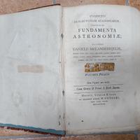 Libro di Astronomia 1779
