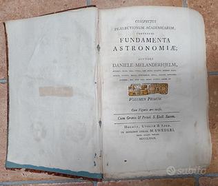 Libro di Astronomia 1779