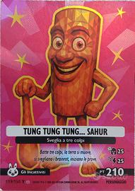 carta da collezione Tung Tung Tung .... Sahur