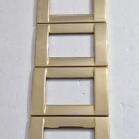 5 Placche oro lucido Vimar Idea metallo originali