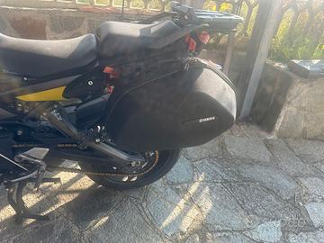 Borse bauletti laterali yamaha accessori origilali