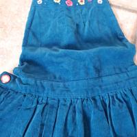 Vestito bambina Sergent Major blu petrolio, 7 anni