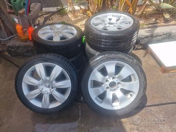 Cerchi e gomme bmw/mitsu/renault/M3/Jeep