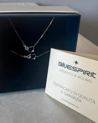Collana e bracciale Bluespirit cuore infinito