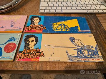 Strisce fumetto Andrea pazienza 4 pezzi rari