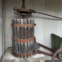 Torchio per uva antico