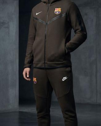 Tuta Nike Tech Fleece FC Barcelona originale - Tag