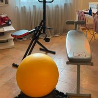 Total body squot +Panca+Palla addominali