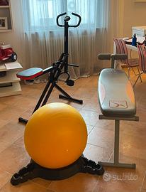 Total body squot +Panca+Palla addominali