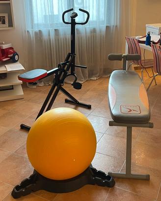 Total body squot +Panca+Palla addominali